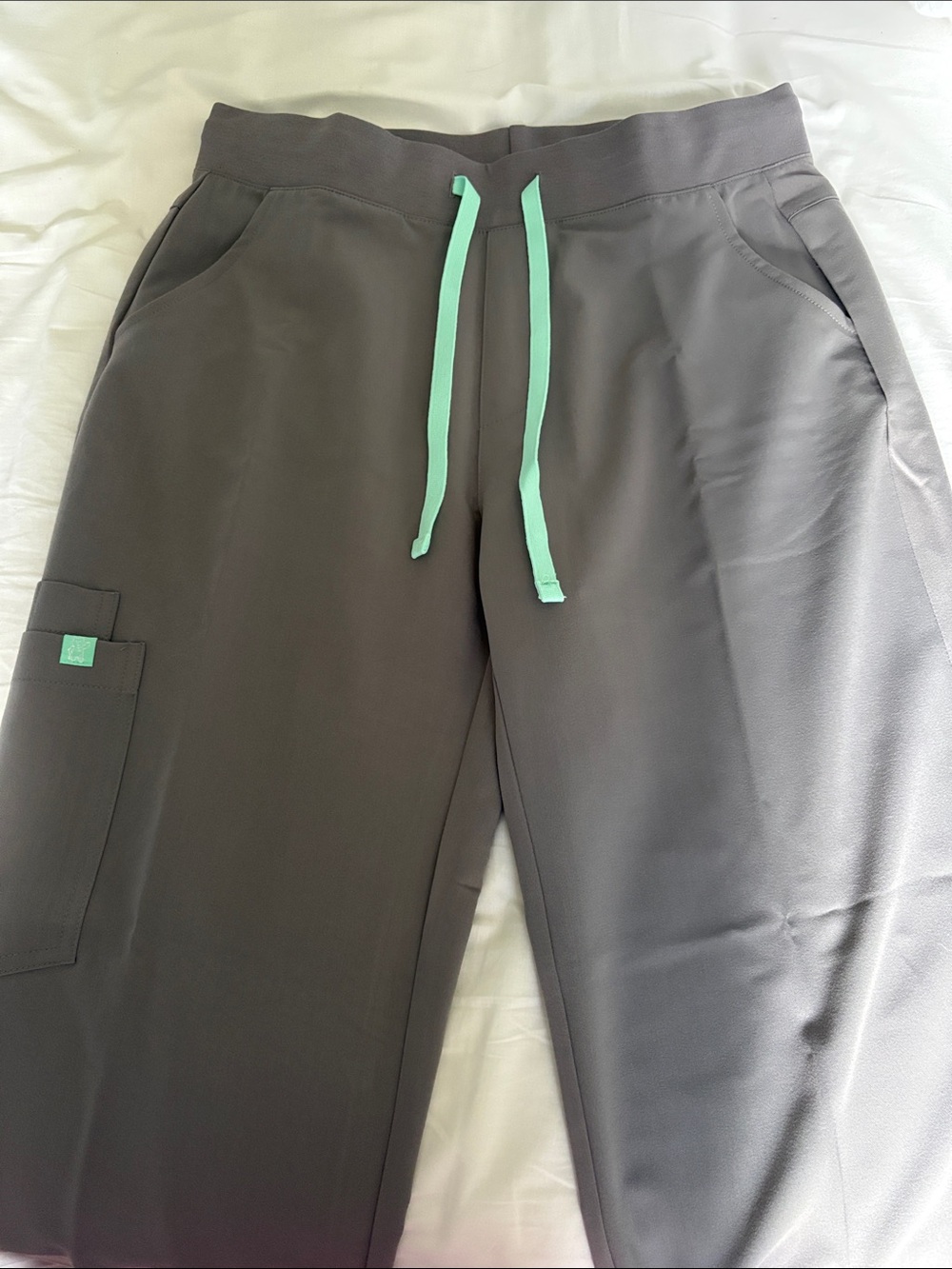 Garde Malade High Waisted Wide Leg Scrub Pants